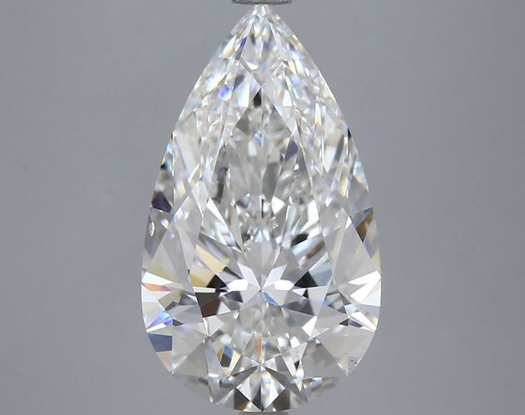 4.1 Carat F VS1 Pear Cut Diamond -  - IGI Certified 614310890