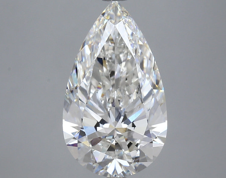 4.14 Carat G VS1 Pear Cut Diamond -  - IGI Certified 614310914