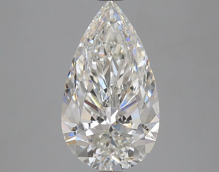 4.05 Carat G VVS2 Pear Cut Diamond -  - IGI Certified 614310925