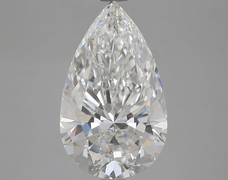 4.01 Carat F VS1 Pear Cut Diamond -  - IGI Certified 614312114