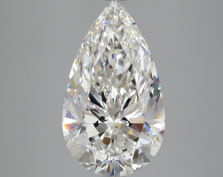 4.08 Carat F VS1 Pear Cut Diamond -  - IGI Certified 614312161