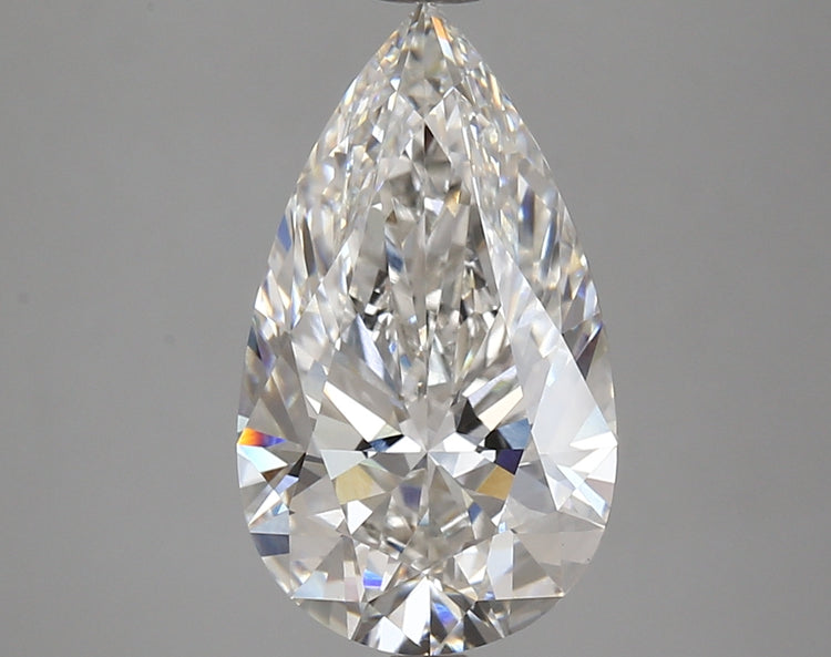 4.03 Carat G VVS2 Pear Cut Diamond -  - IGI Certified 614312180