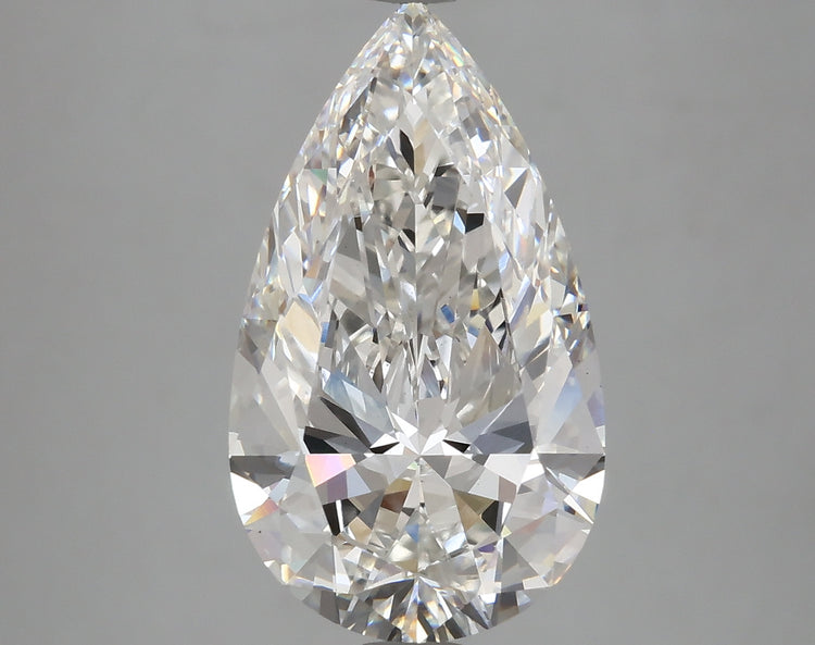 4.08 Carat F VS1 Pear Cut Diamond -  - IGI Certified 614312226