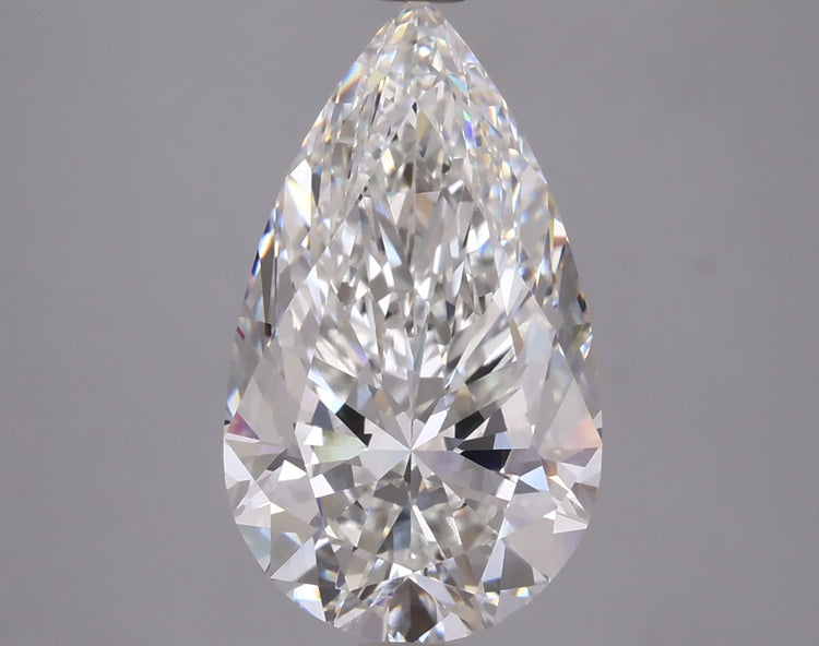 4.21 Carat F VS1 Pear Cut Diamond -  - IGI Certified 614312348