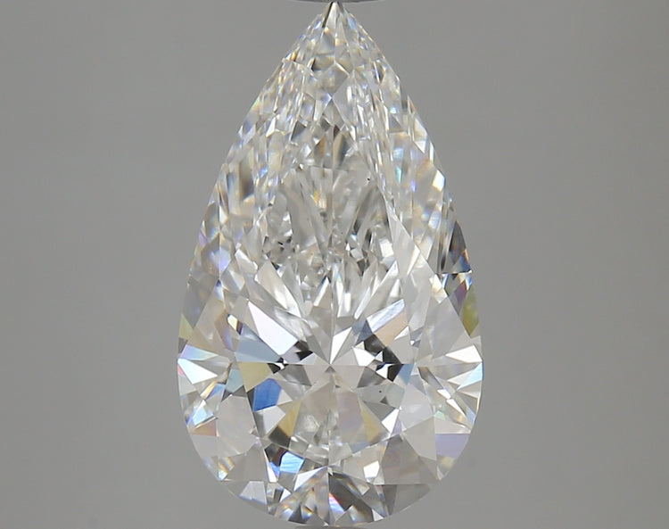 4.1 Carat F VS1 Pear Cut Diamond -  - IGI Certified 614312355