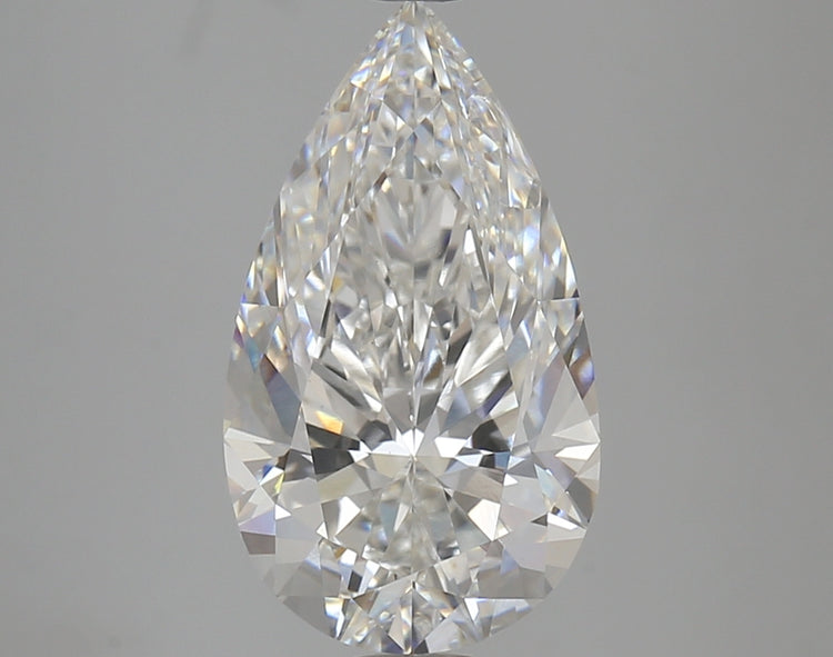 4.16 Carat F VS1 Pear Cut Diamond -  - IGI Certified 614312382