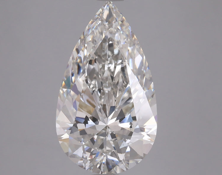 4.09 Carat G VS1 Pear Cut Diamond -  - IGI Certified 614312567