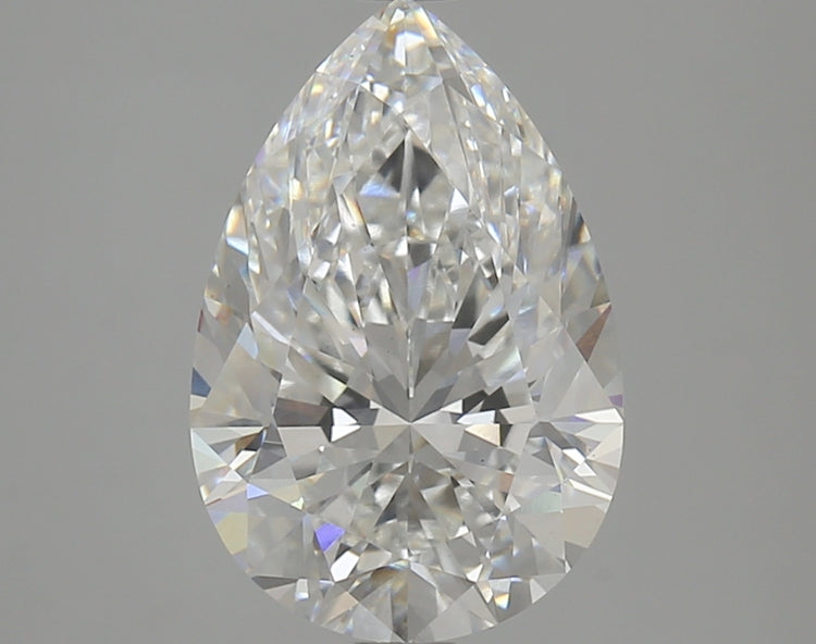 3.76 Carat E VS1 Pear Cut Diamond -  - IGI Certified 614312910