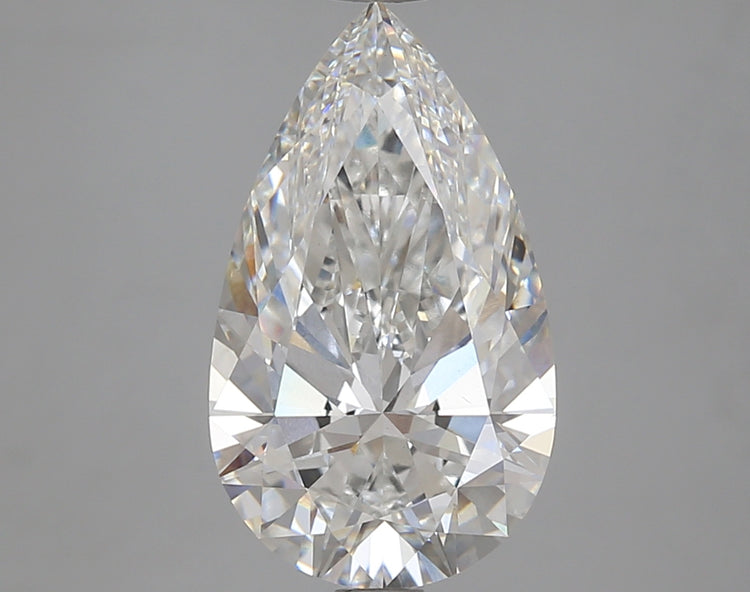 4 Carat F VS1 Pear Cut Diamond -  - IGI Certified 614339615