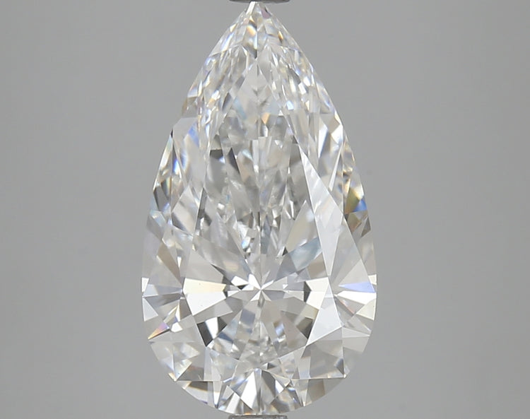 3.94 Carat E VS1 Pear Cut Diamond -  - IGI Certified 614339635