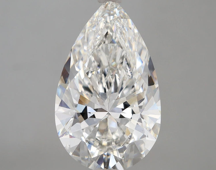 4.18 Carat F VS1 Pear Cut Diamond -  - IGI Certified 614397087