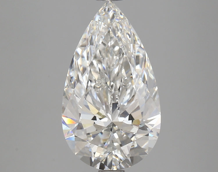 4.02 Carat F VS1 Pear Cut Diamond -  - IGI Certified 615340867