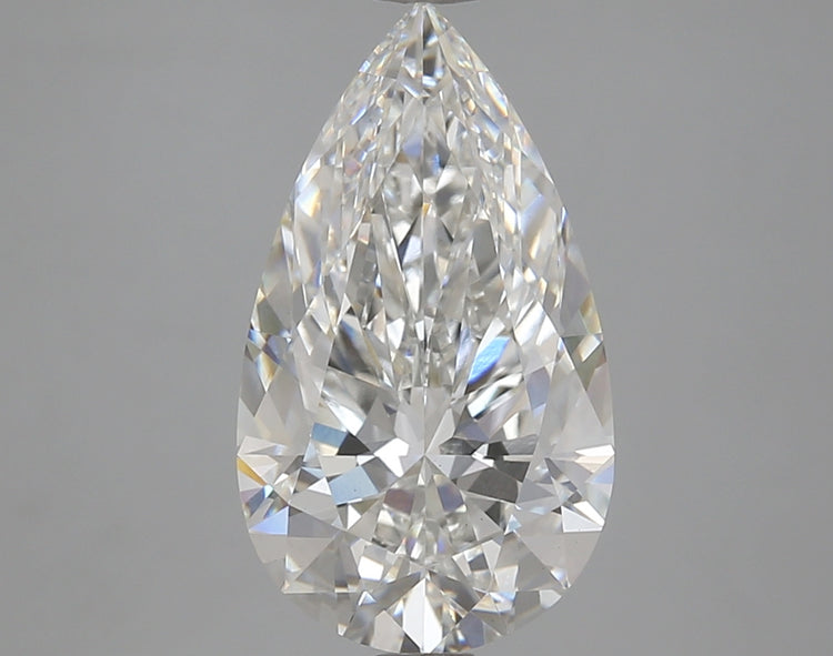 4.04 Carat F VS1 Pear Cut Diamond -  - IGI Certified 615341130