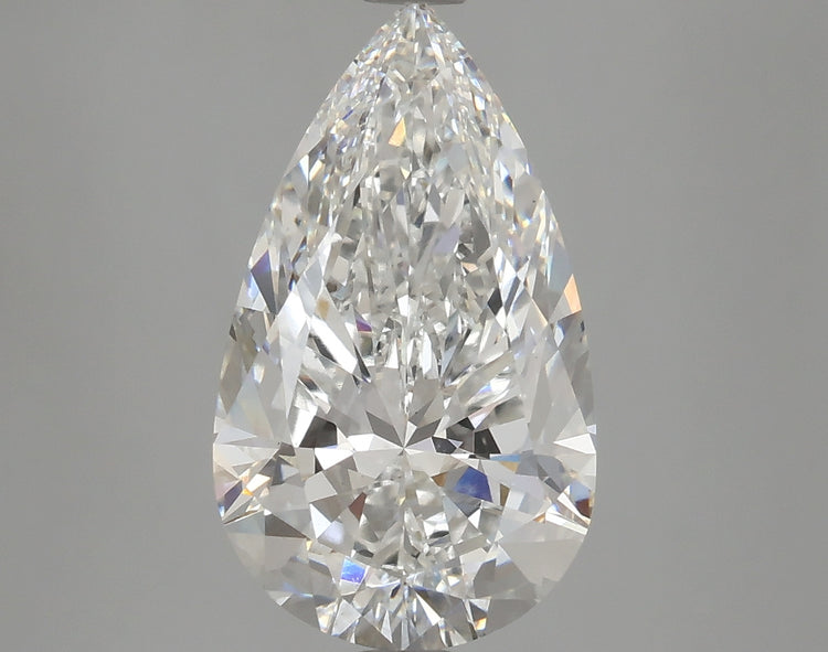 4.02 Carat F VS1 Pear Cut Diamond -  - IGI Certified 615358451