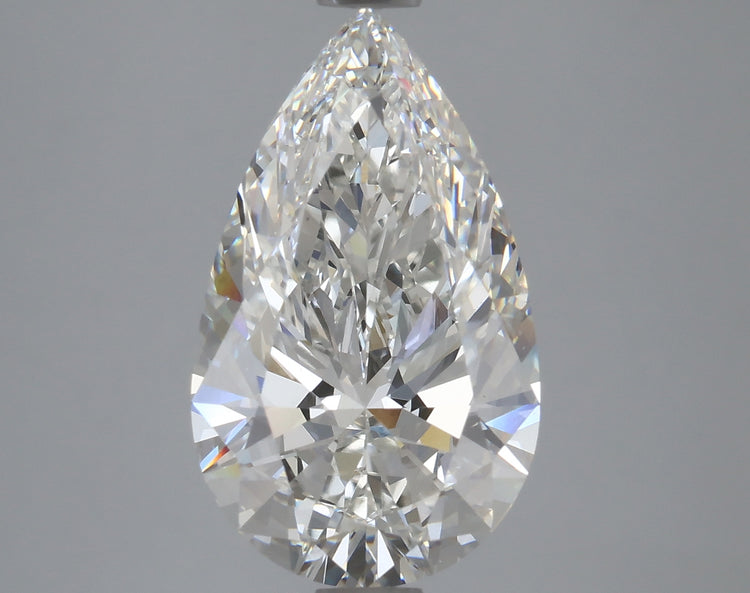 4.09 Carat G VS1 Pear Cut Diamond -  - IGI Certified 615358922