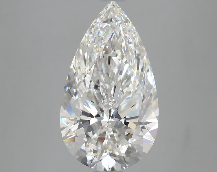 4.05 Carat F VS1 Pear Cut Diamond -  - IGI Certified 615372586