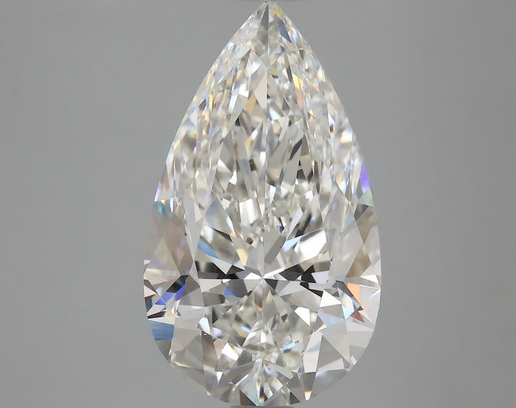 3.97 Carat G VVS2 Pear Cut Diamond -  - IGI Certified 615380971