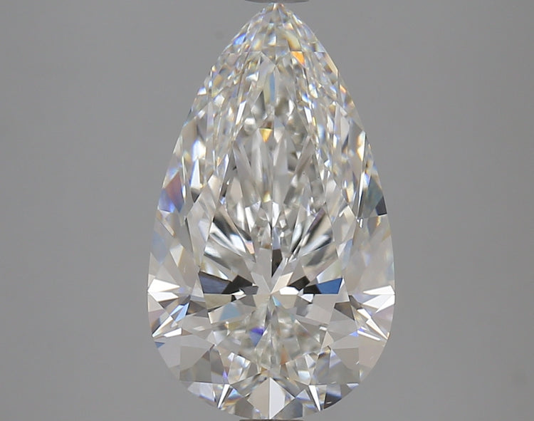 4.12 Carat F VS1 Pear Cut Diamond -  - IGI Certified 615381143