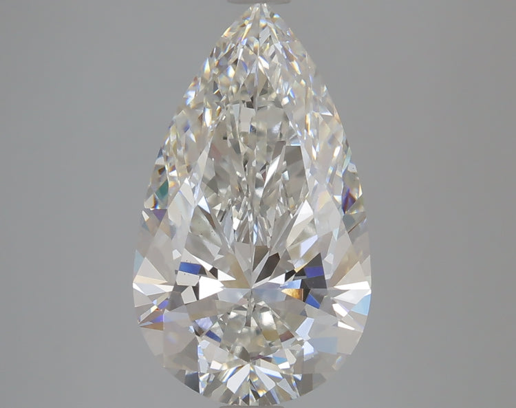 4.16 Carat F VS1 Pear Cut Diamond -  - IGI Certified 616406347