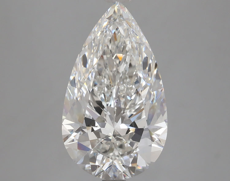 4 Carat F VS1 Pear Cut Diamond -  - IGI Certified 616412307