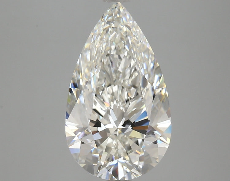 4.16 Carat G VS1 Pear Cut Diamond -  - IGI Certified 616420688