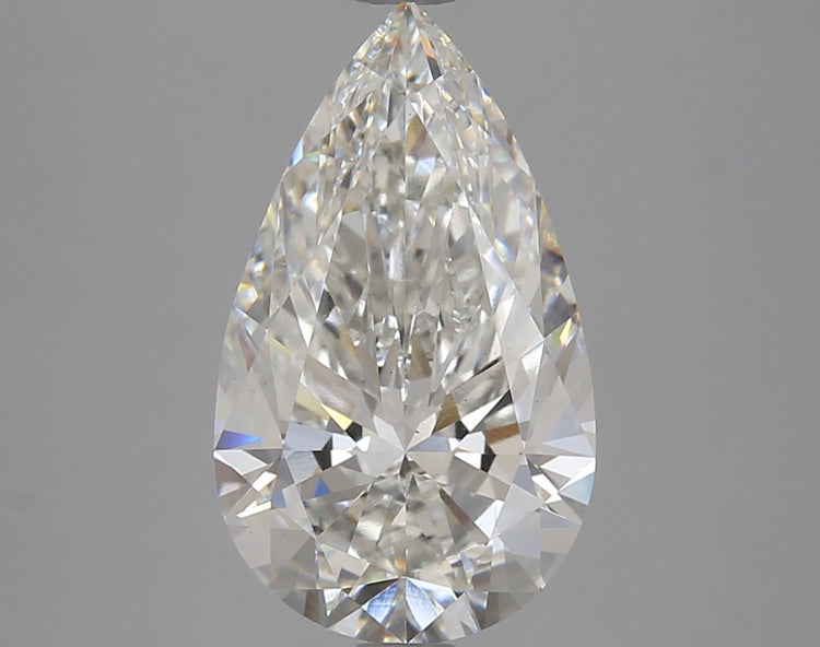 4.19 Carat G VS1 Pear Cut Diamond -  - IGI Certified 616420764