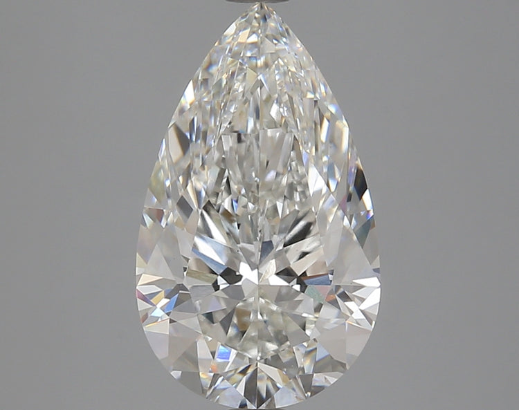 4.03 Carat G VS1 Pear Cut Diamond -  - IGI Certified 616421037