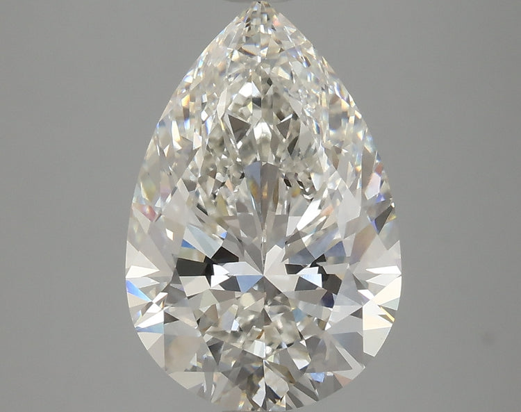 3.92 Carat G VVS2 Pear Cut Diamond -  - IGI Certified 616423953