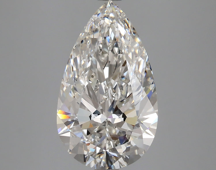 3.78 Carat F VVS2 Pear Cut Diamond -  - IGI Certified 617483268