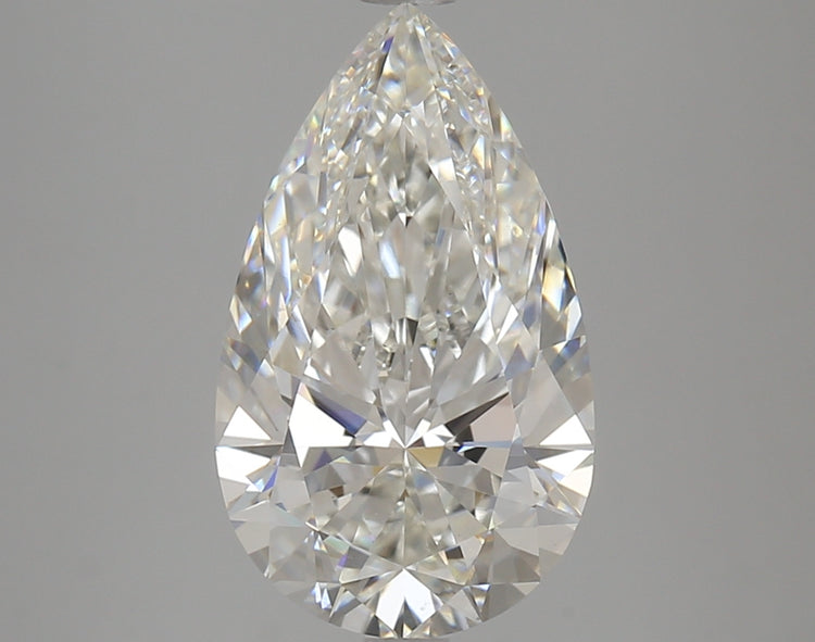 4.18 Carat G VS1 Pear Cut Diamond -  - IGI Certified 619433626