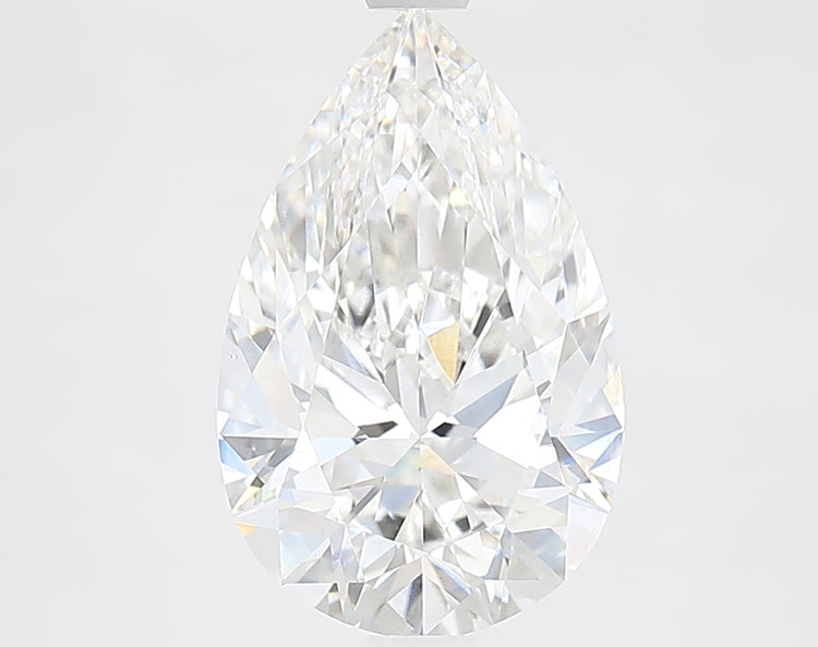 3.17 Carat F VVS2 Pear Cut Diamond -  - IGI Certified 619436582