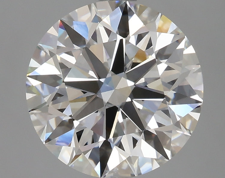 3.36 Carat F VVS2 Round Cut Diamond - EX - IGI Certified 619457234