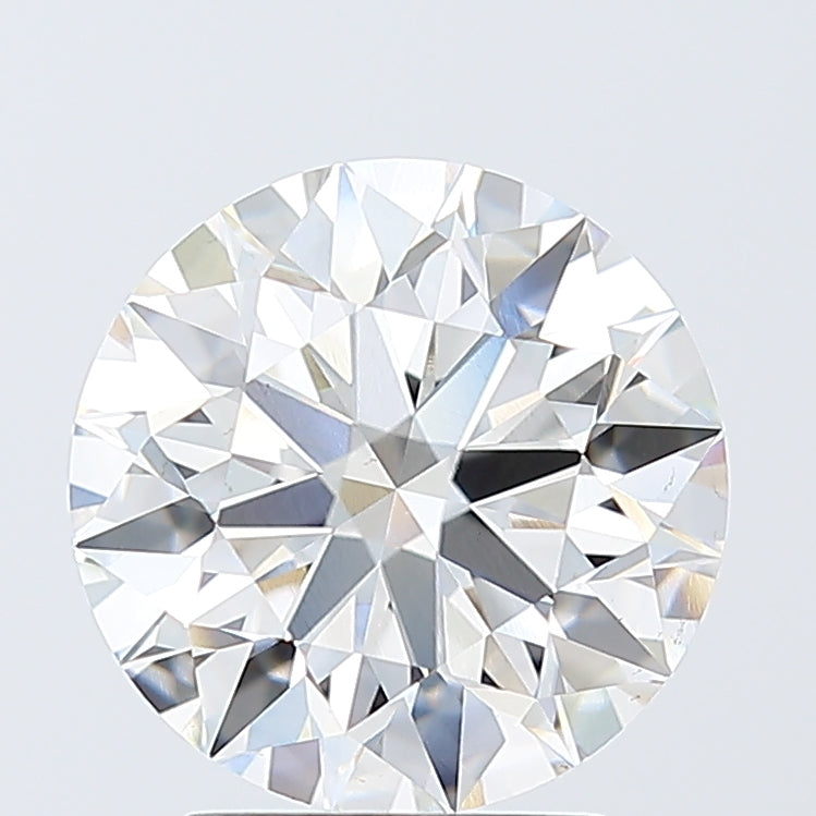 3.02 Carat F VS1 Round Cut Diamond - ID - IGI Certified 621432921