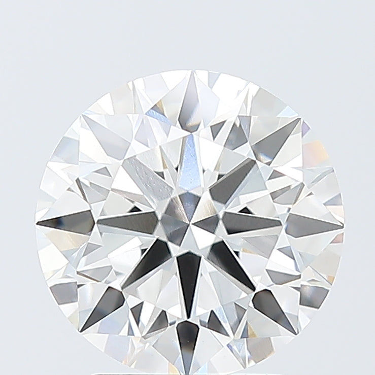 3.01 Carat F VS1 Round Cut Diamond - EX - IGI Certified 621452232