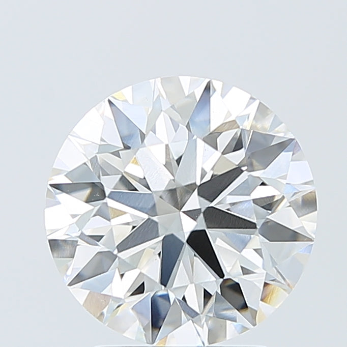 3.05 Carat F VS1 Round Cut Diamond - ID - IGI Certified 621454041