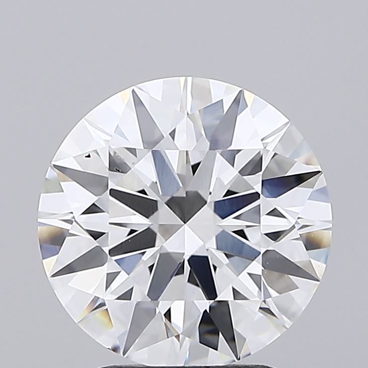 2.51 Carat E VVS2 Round Cut Diamond - EX - IGI Certified 622471372