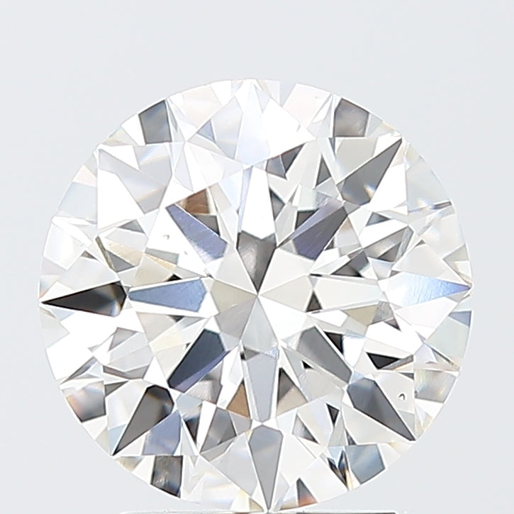 3.02 Carat F VS1 Round Cut Diamond - ID - IGI Certified 622498678