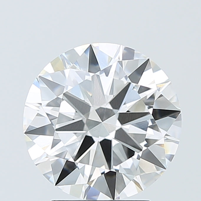 3.01 Carat F VS1 Round Cut Diamond - EX - IGI Certified 623414860