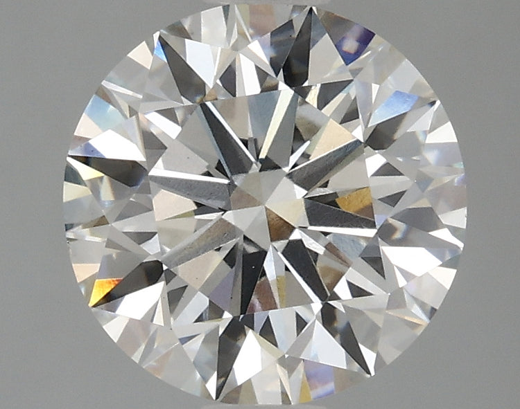 3.43 Carat F VVS2 Round Cut Diamond - ID - IGI Certified 623435074