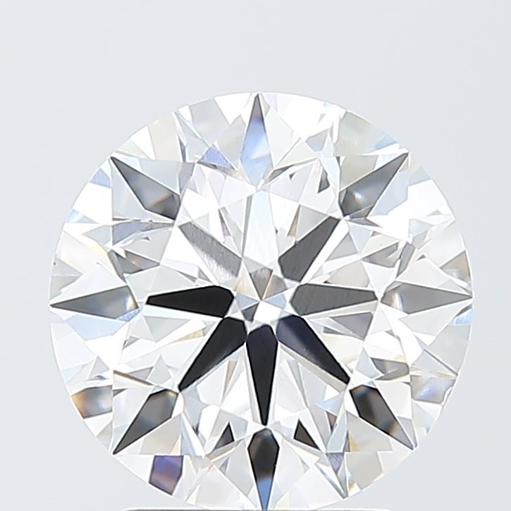 3.02 Carat F VS1 Round Cut Diamond - EX - IGI Certified 623451046