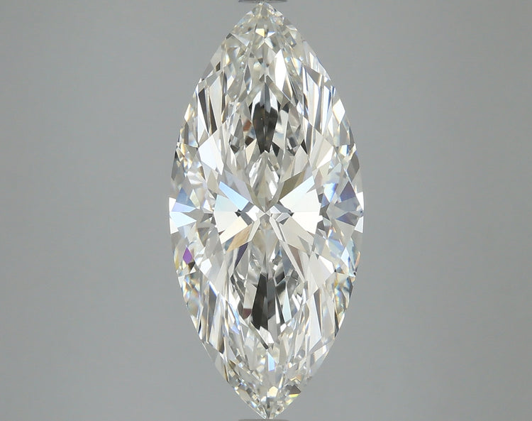 3.84 Carat G VVS2 Marquise Cut Diamond -  - IGI Certified 623476055