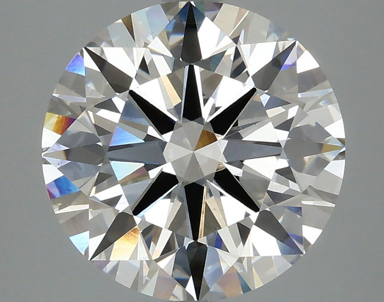 3.92 Carat F VS1 Round Cut Diamond - ID - IGI Certified 623476952