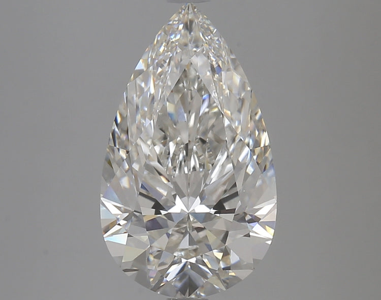 4.13 Carat G VS1 Pear Cut Diamond -  - IGI Certified 624444454