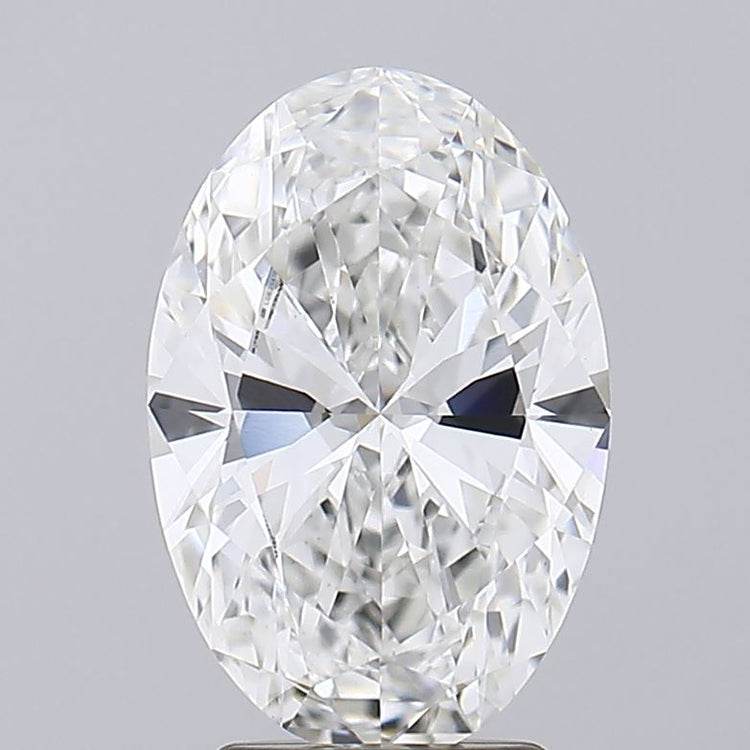 3.01 Carat F VVS2 Oval Cut Diamond -  - IGI Certified 625419370