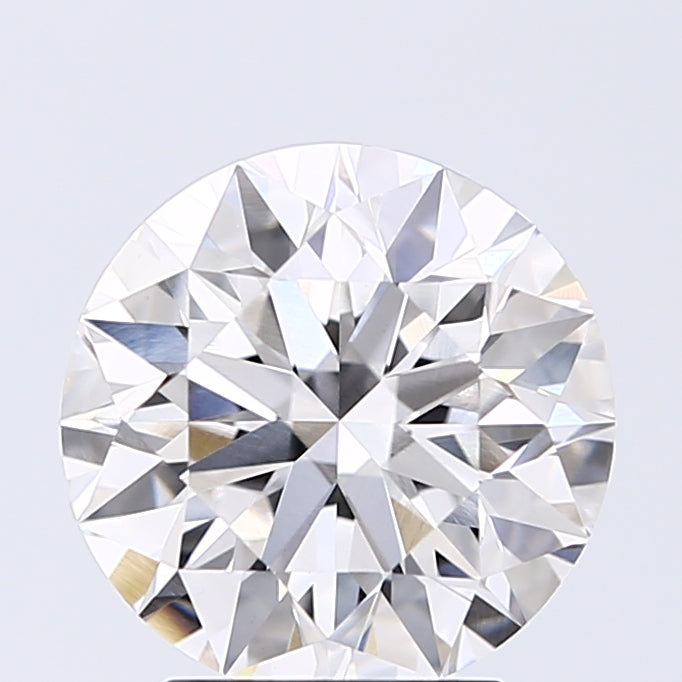 2.5 Carat F VS1 Round Cut Diamond - EX - IGI Certified 625452387