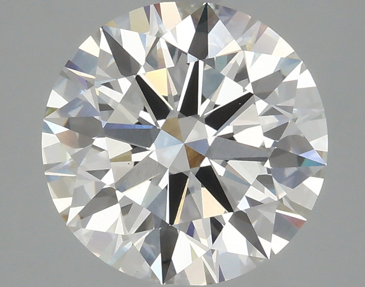 3.33 Carat F VVS2 Round Cut Diamond - ID - IGI Certified 626463665