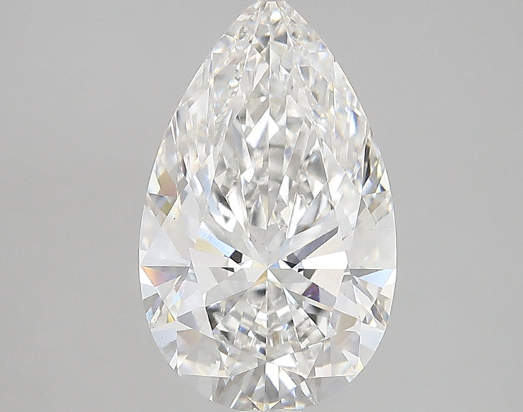 3.57 Carat G VS1 Pear Cut Diamond -  - GIA Certified 6461636337