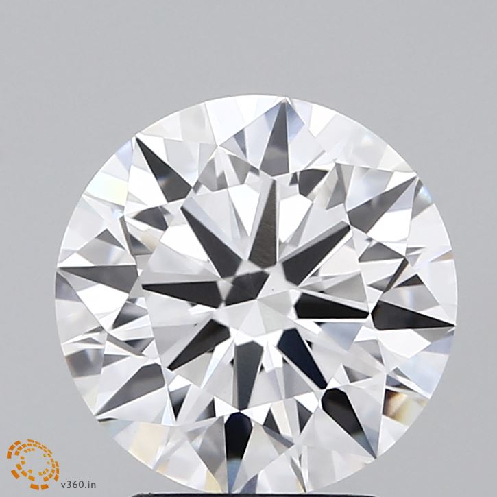 2.63 Carat D VVS2 Round Cut Diamond - EX - GIA Certified 6482551786