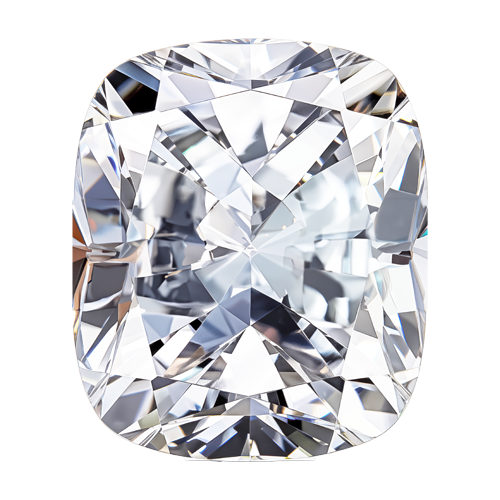 Cushion Modified Cut Moissanite