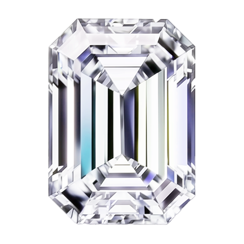 3.04 Carat D VVS2 Emerald Cut Diamond -  - IGI Certified 617453775